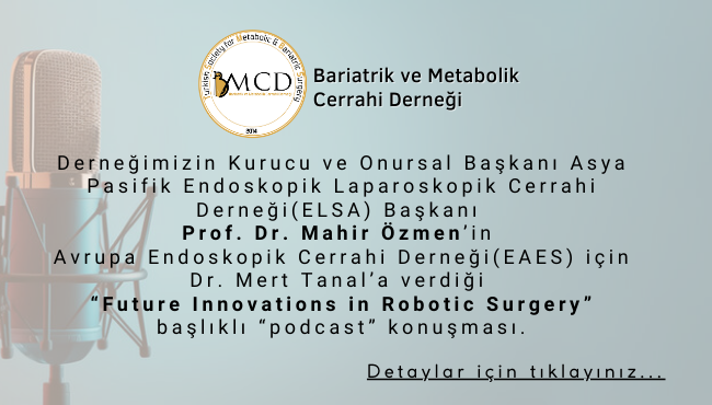 Prof. Dr. Mahir ÖZMEN'in Future Innovations in Robotic Surgery “podcast” konuşması.