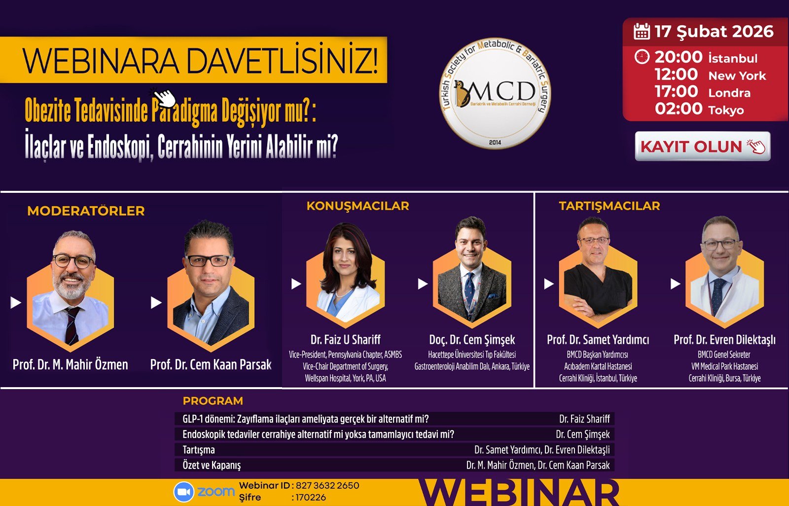ELSA Webinar Serisi: "Neden Robotik Bariatrik Cerrahi"